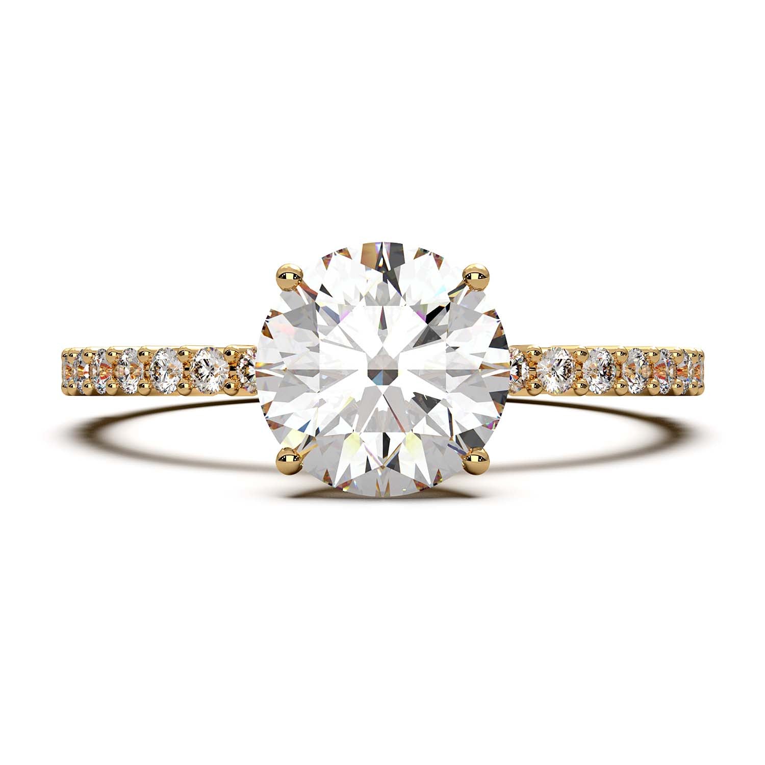 Shop Single Row Engagement Rings at Rudix Jewellery | Rudix Jewellery