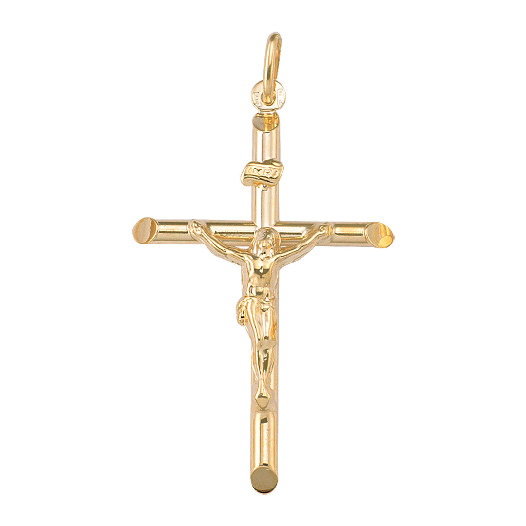 YELLOW GOLD CRUCIFIX