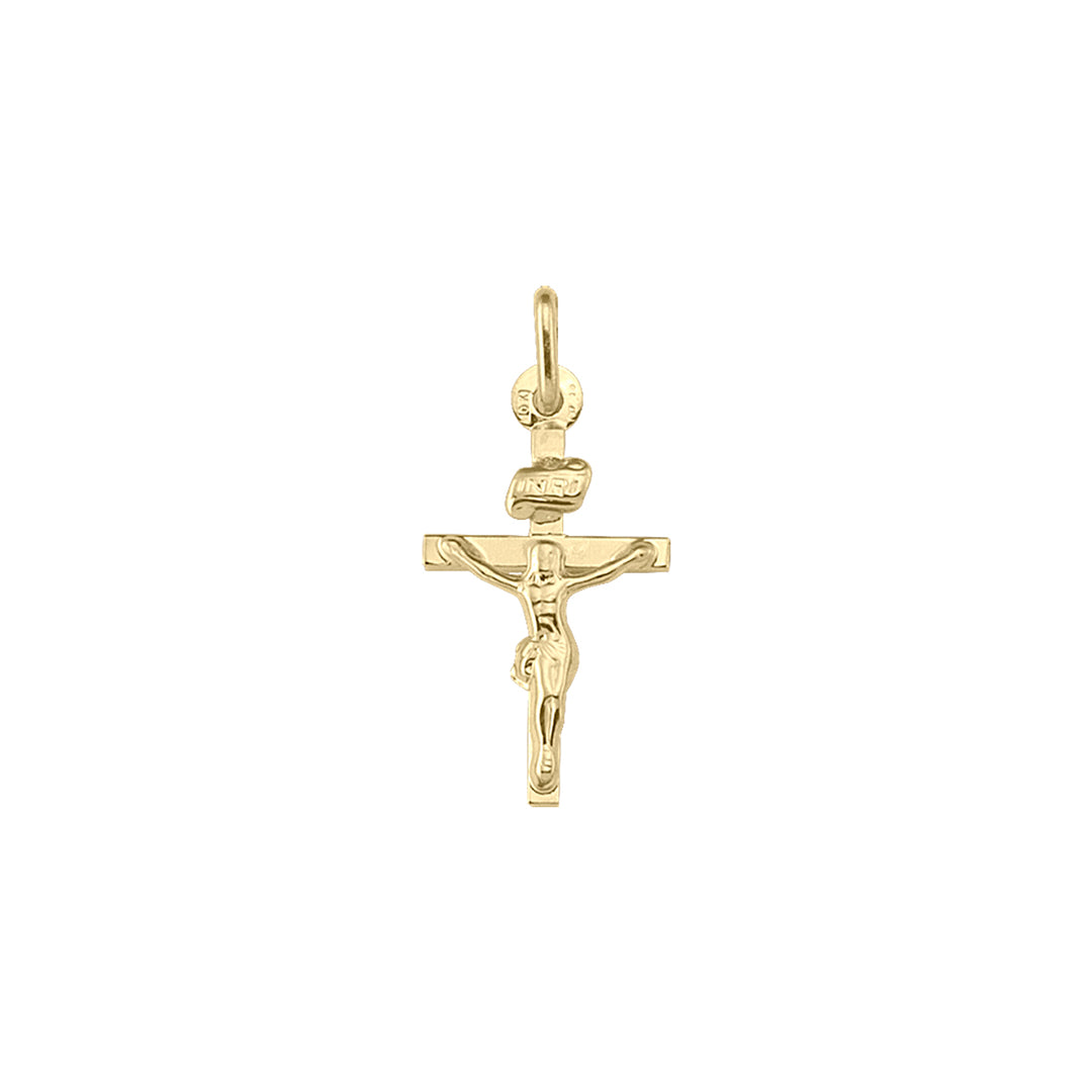 YELLOW GOLD CRUCIFIX