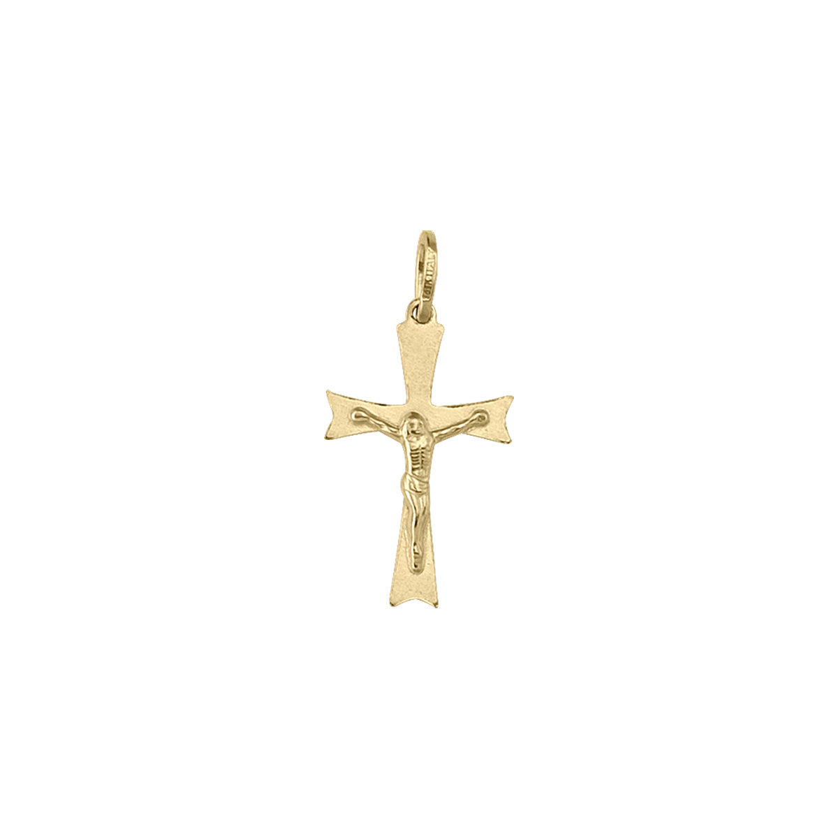 YELLOW GOLD CRUCIFIX