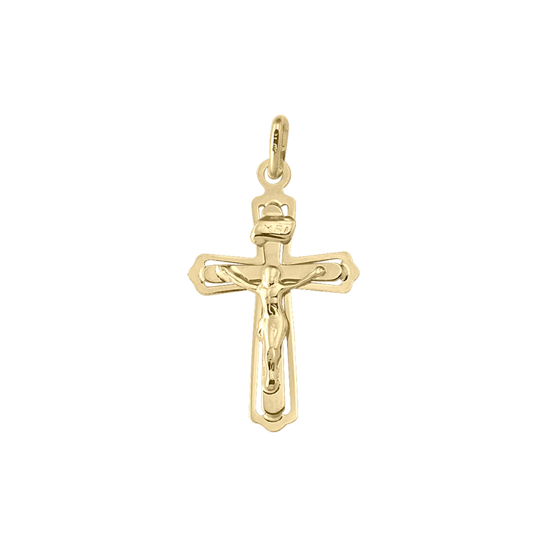 Yellow Gold Crucifix