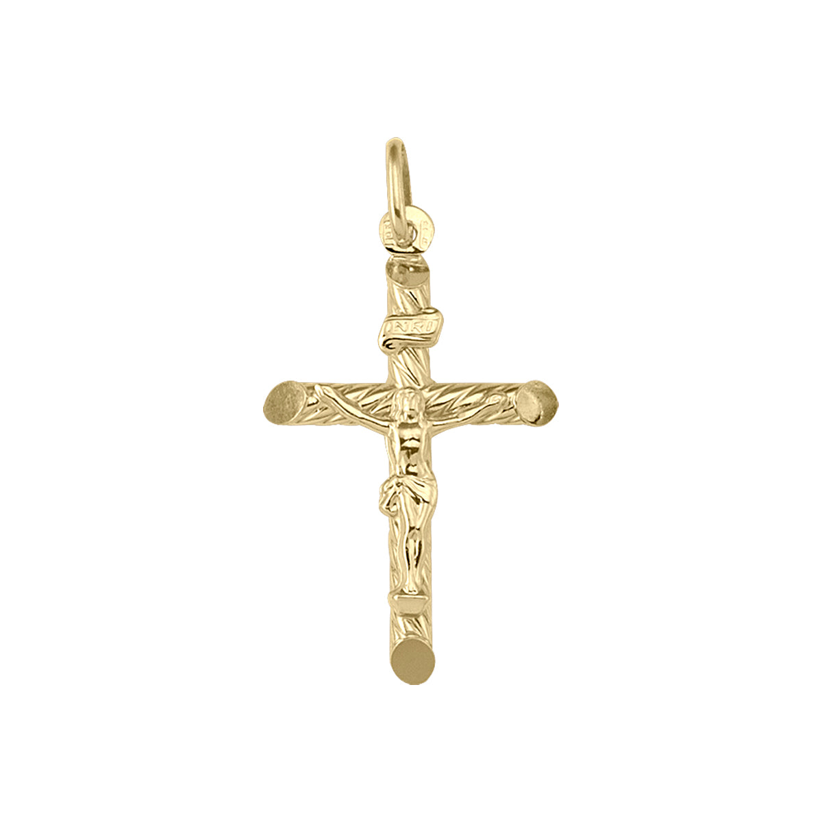 YELLOW GOLD CRUCIFIX