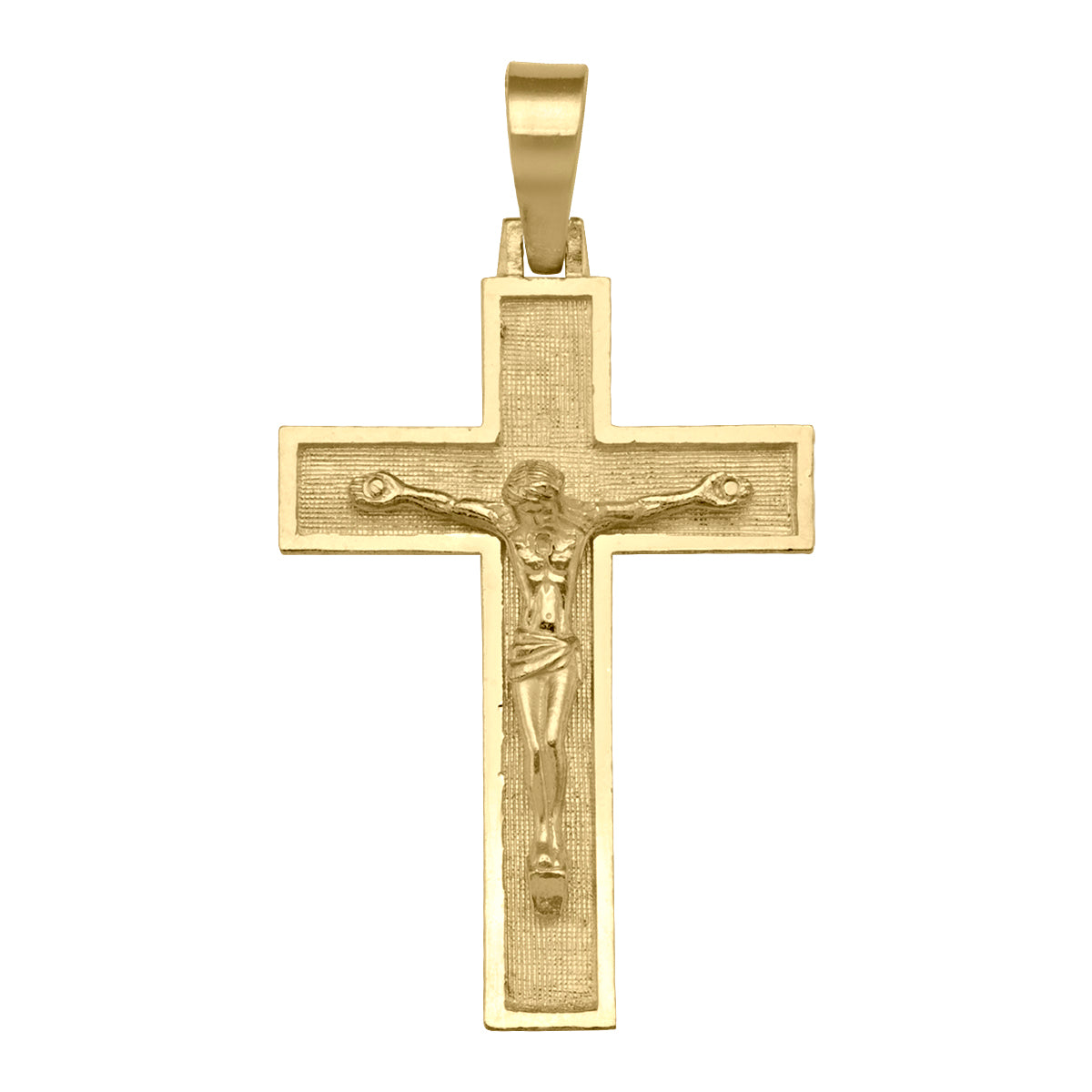 YELLOW GOLD CRUCIFIX