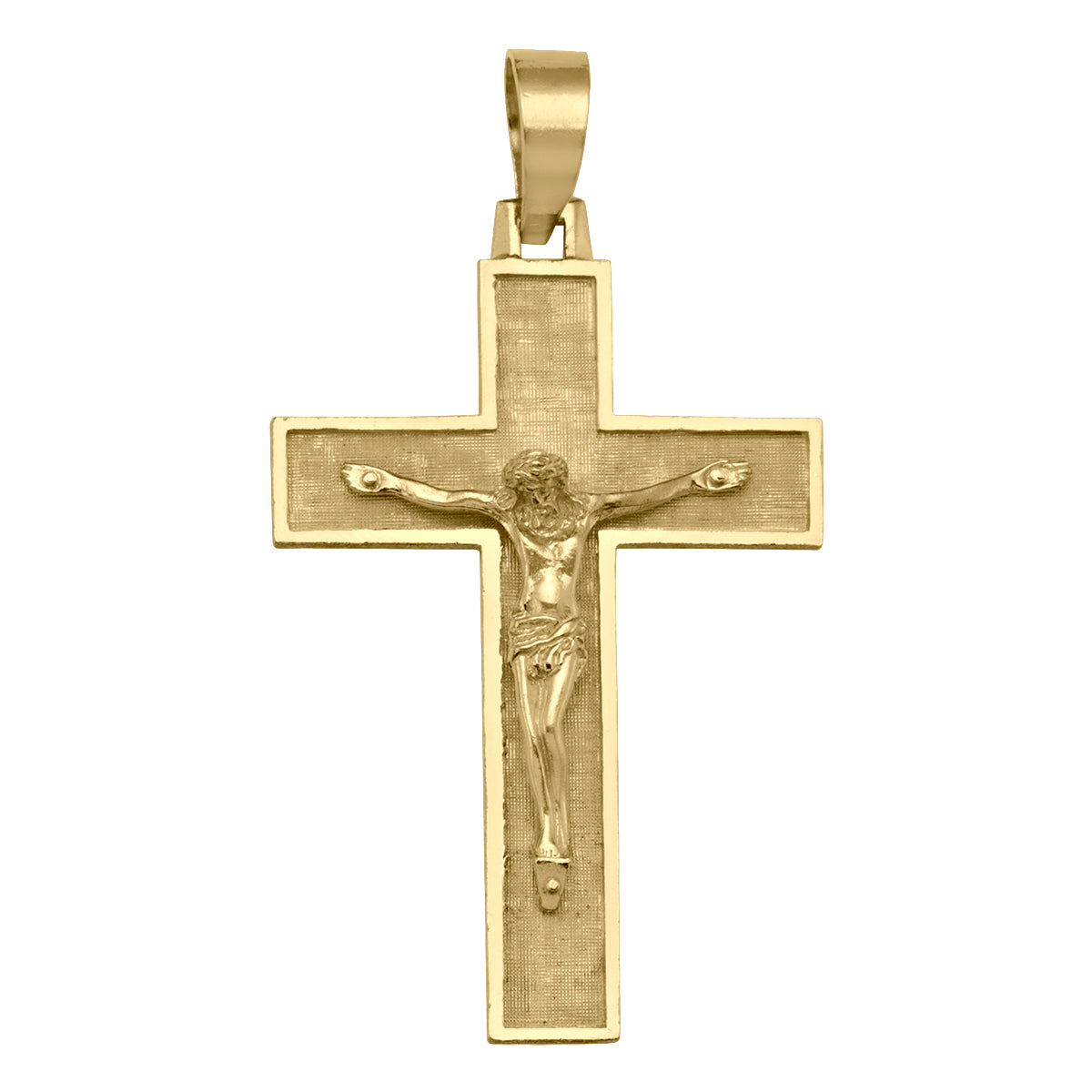 YELLOW GOLD CRUCIFIX