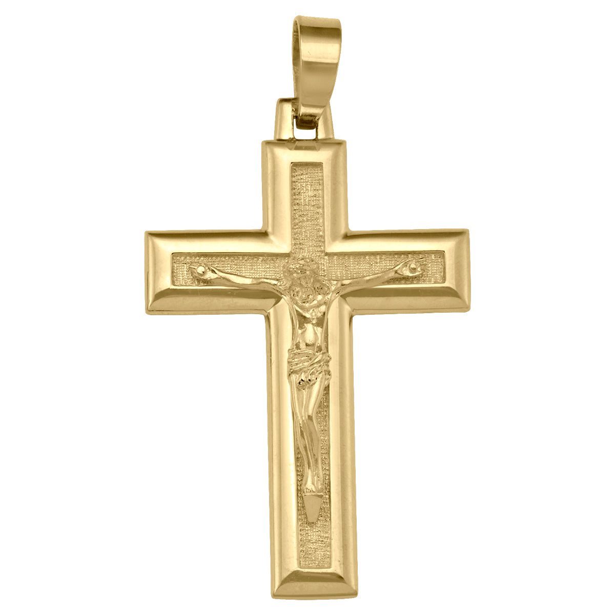 YELLOW GOLD CRUCIFIX