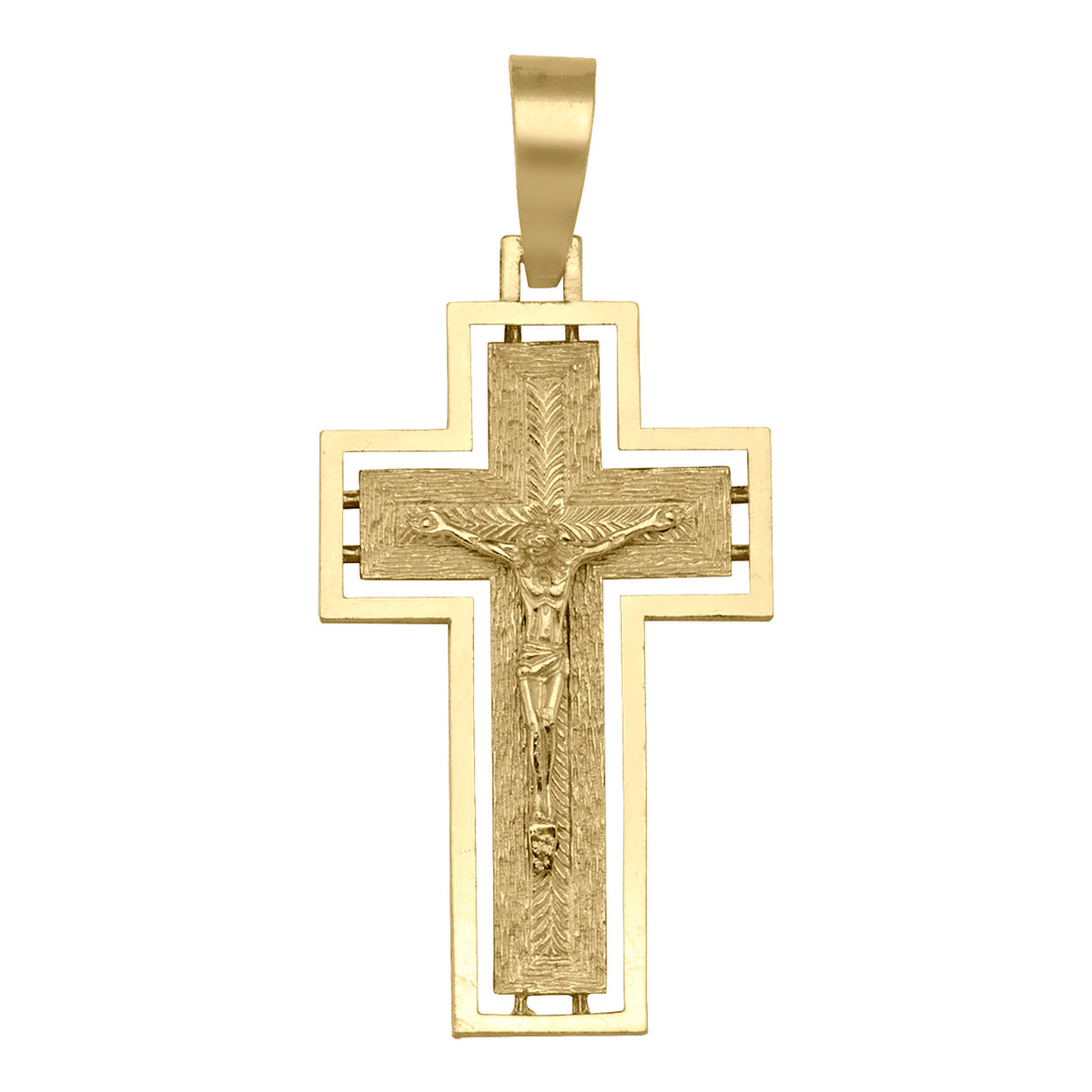 YELLOW GOLD CRUCIFIX