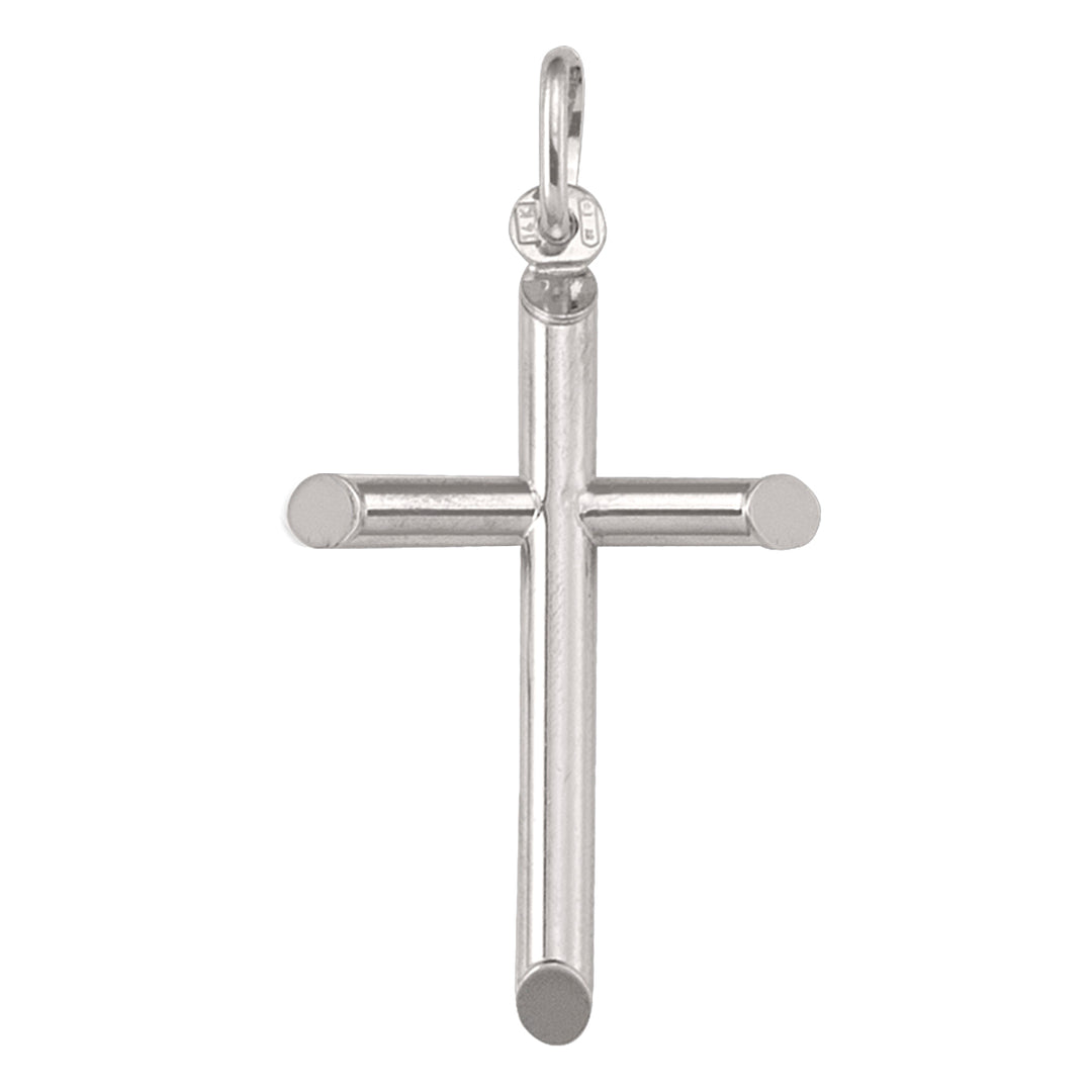 WHITE GOLD CROSS