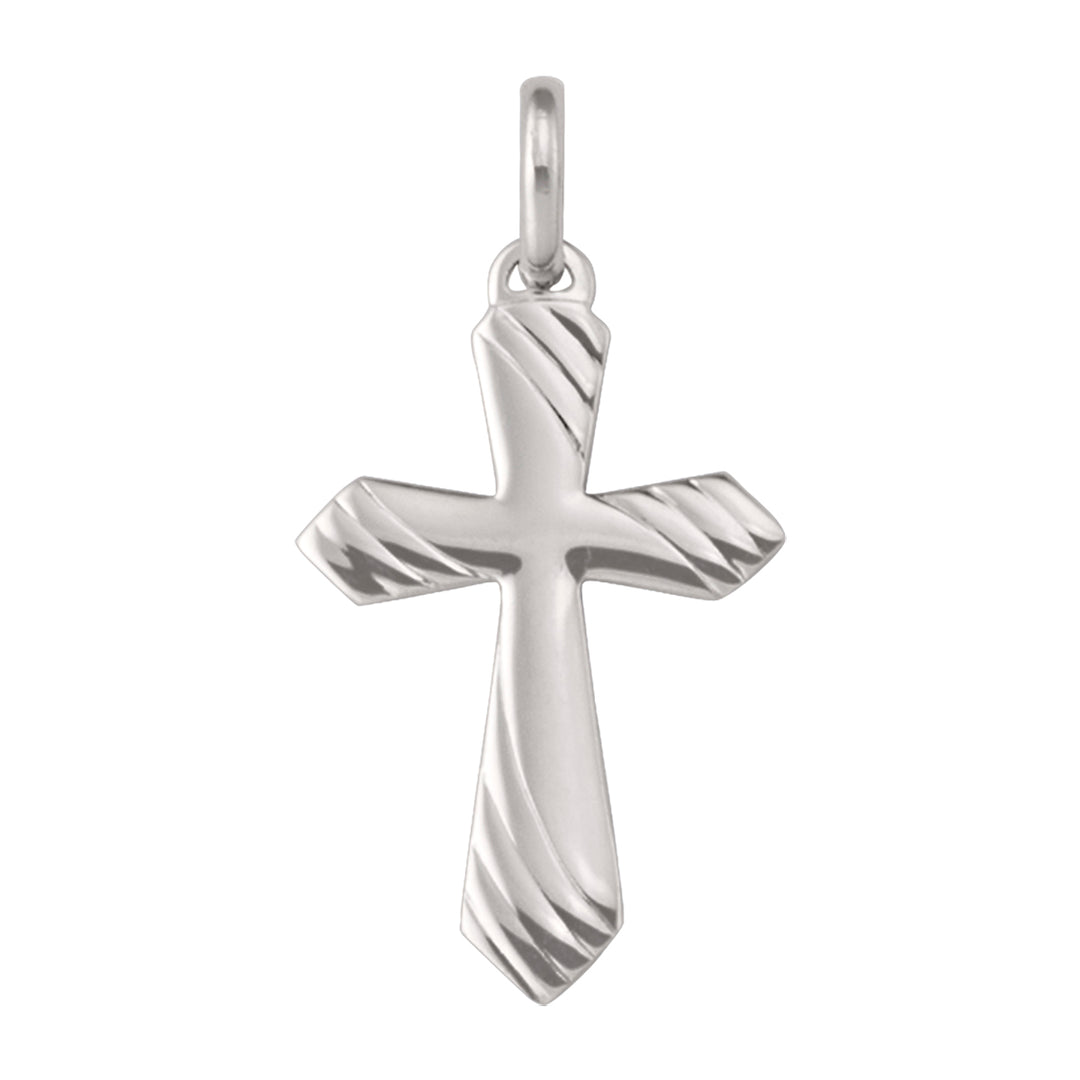 WHITE GOLD CROSS