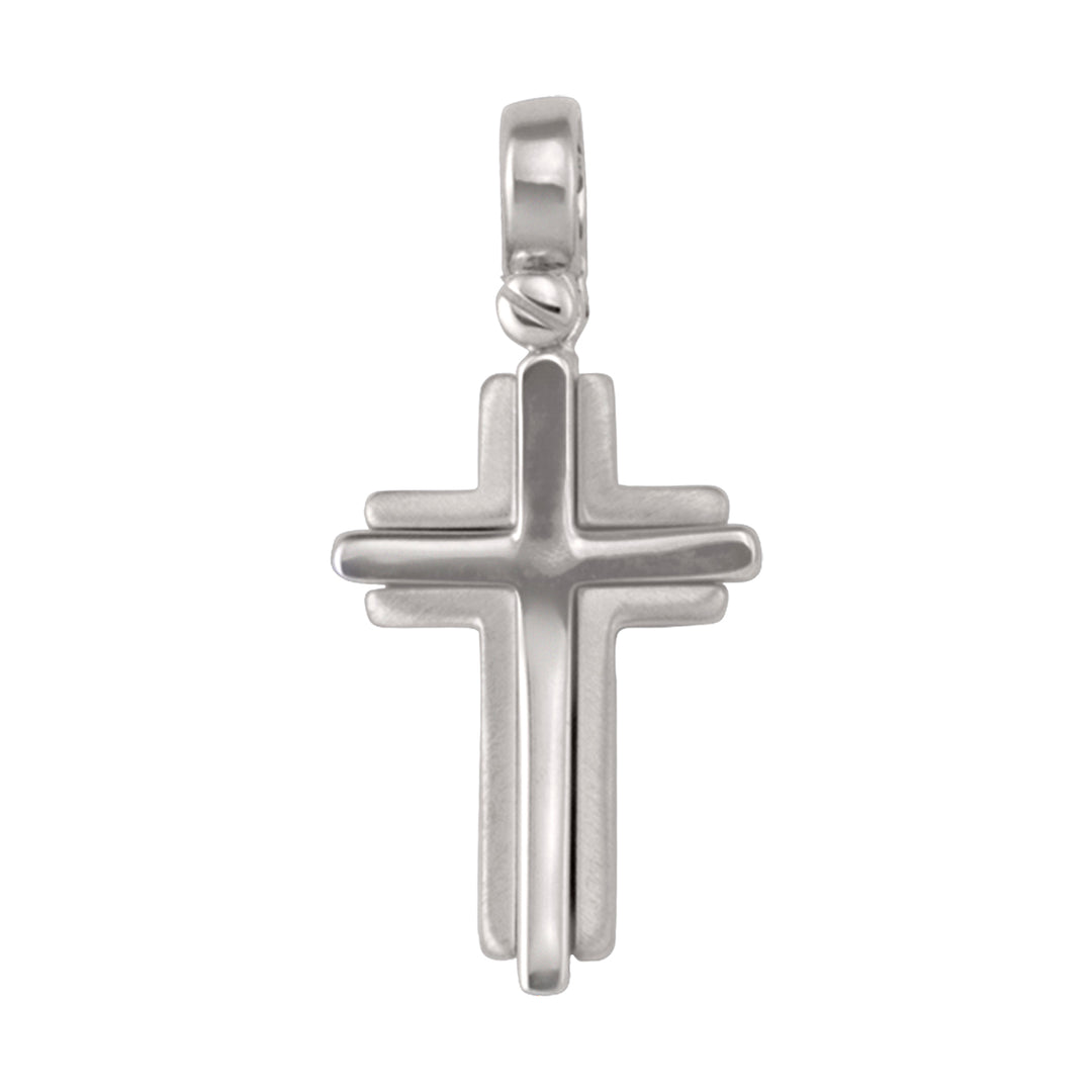 WHITE GOLD CROSS