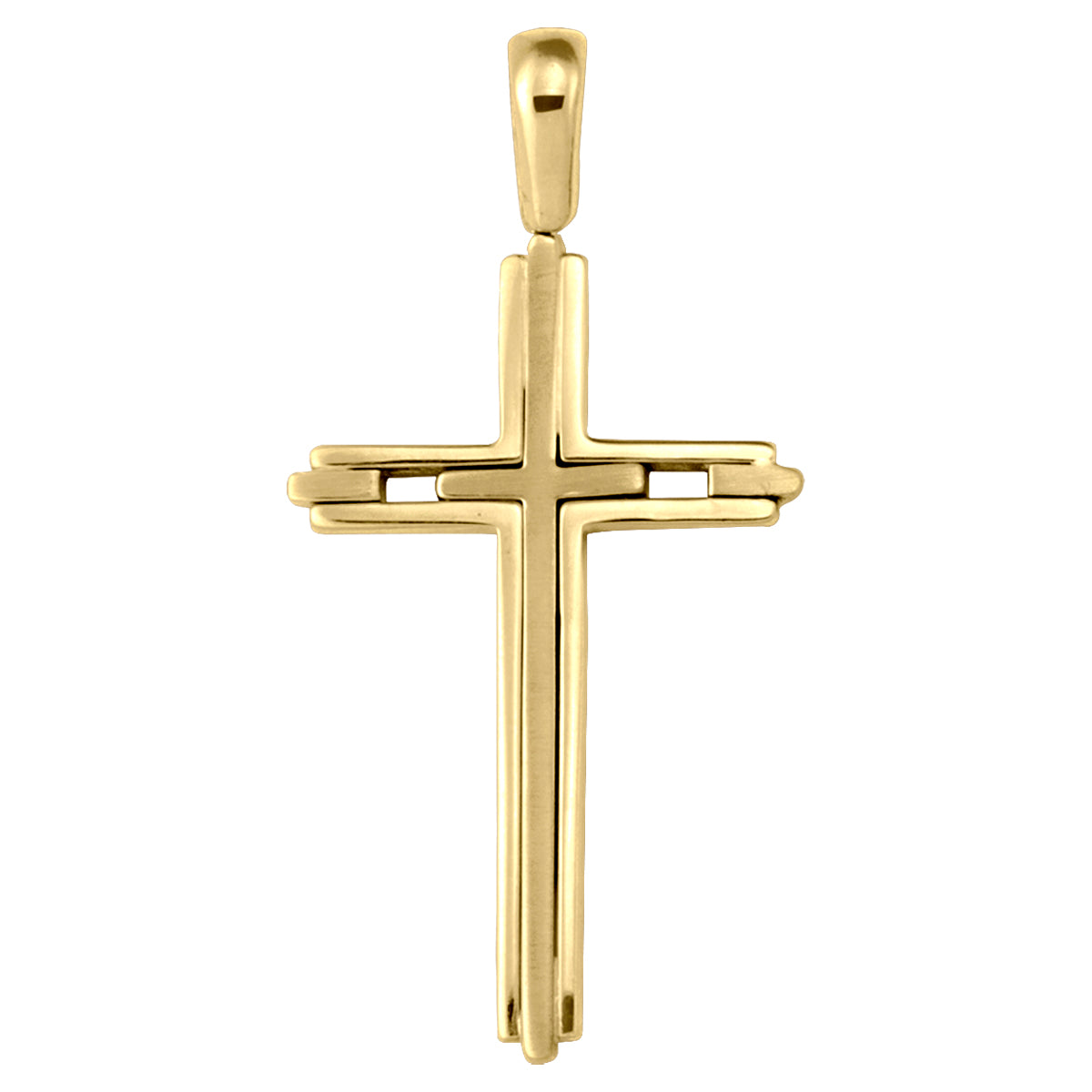 YELLOW GOLD CROSS