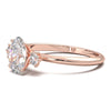1 Carat Oval Lab-Grown Diamond Three-Stone Ring