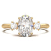 1 Carat Oval Lab-Grown Diamond Three-Stone Ring