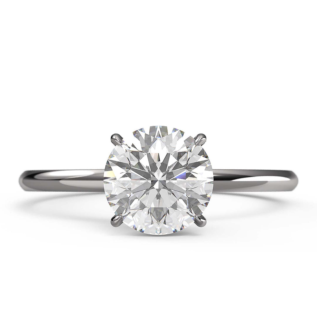 Round Solitaire Ring