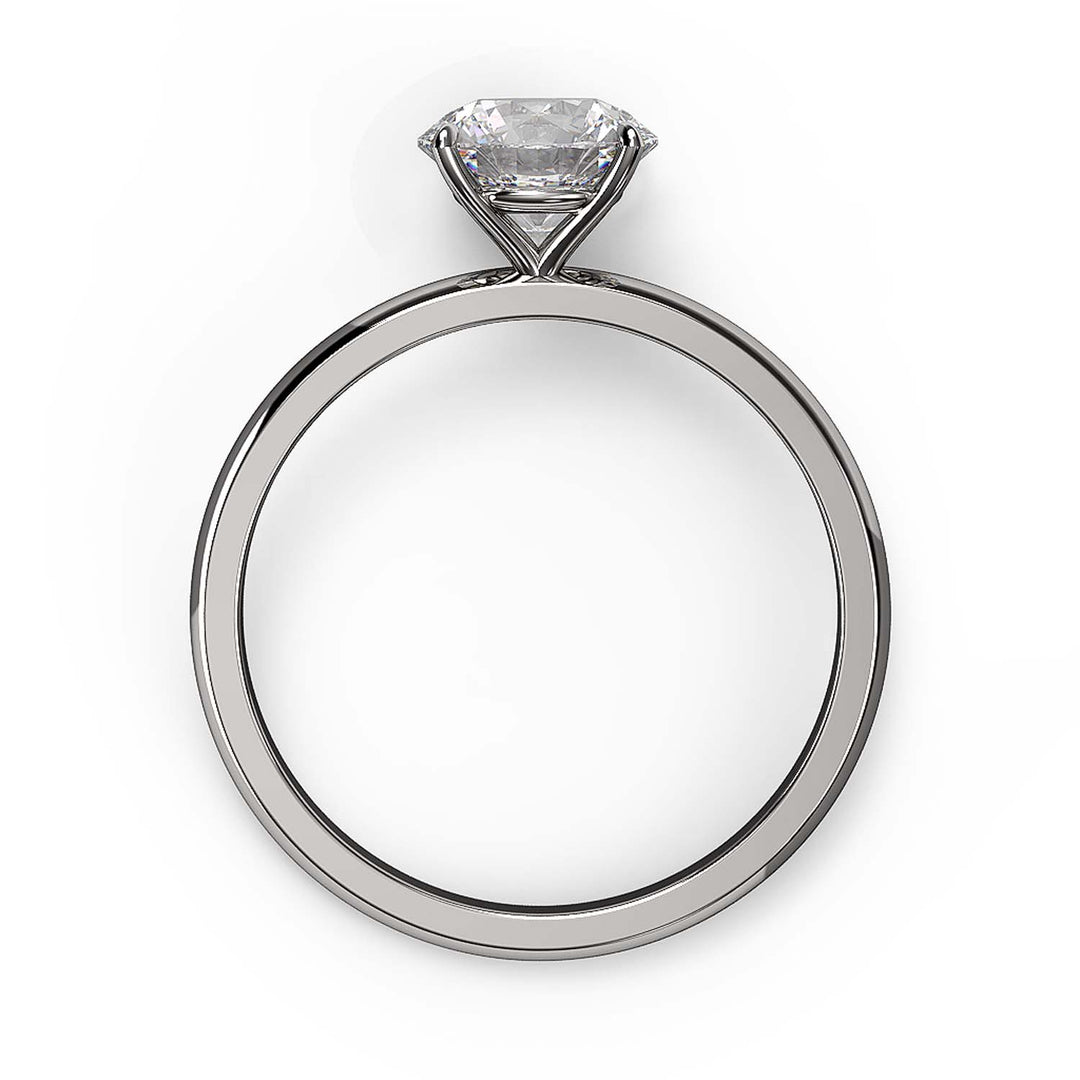 Round Solitaire Ring