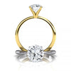 Round Solitaire Engagement Ring