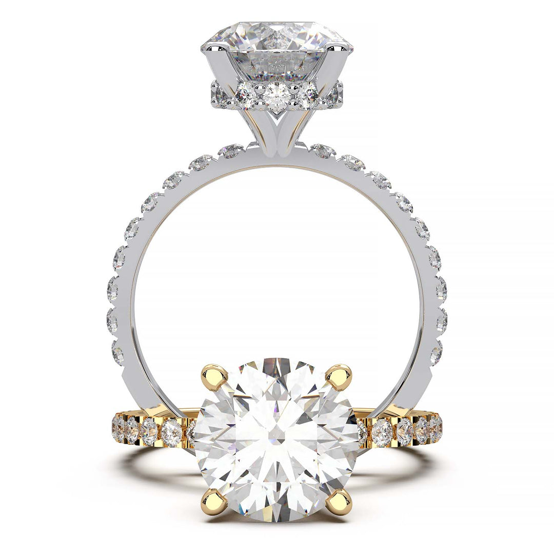 Hidden Feature Engagement Rings Shop Hidden Halo Engagement Rings at Rudix Jewellery | Rudix Jewellery