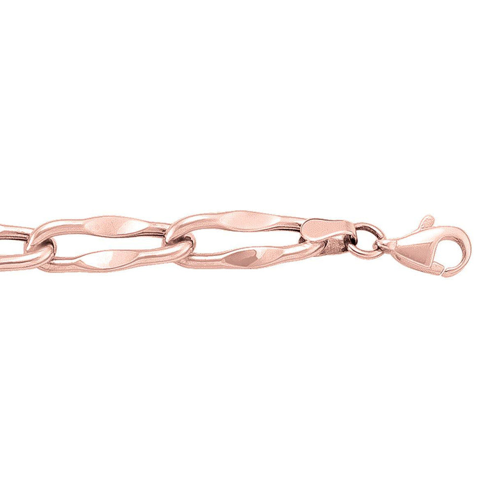 14k Two-Tone Gold Mesh Bracelet - 9 mm Wide - 7.5 inches Long - Women's Jewelry - Crafted for Modern Sophistication 14k Two-Tone Gold / 7.5 / 11.8