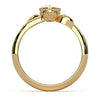 Oval Bezel Engagement Ring