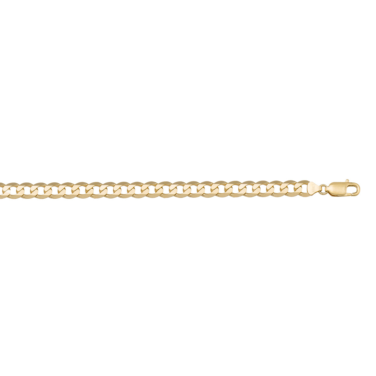 10K / 14K / 18K Yellow Gold Open Link Necklace 4.5mm - an everyday treasure