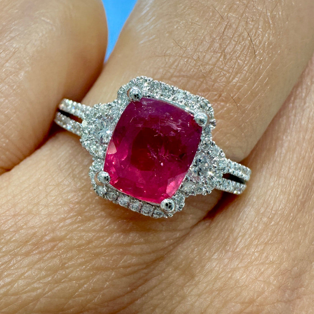 Ruby Dust Ring Shop Ruby Rings at Rudix Jewellery | Rudix Jewellery