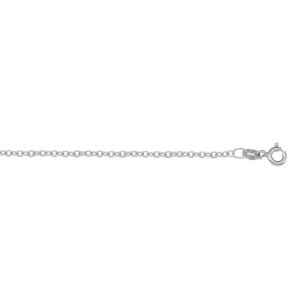 N1011-LT-WHITE GOLD OPEN CABLE LINK